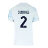 Koszulka piłkarska Inter Milan Denzel Dumfries #2 Strój wyjazdowy 2025-26 tanio Krótki Rękaw Koszulka piłkarska Inter Milan Denzel Dumfries #2 Strój wyjazdowy 2025-26 tanio Krótki Rękaw